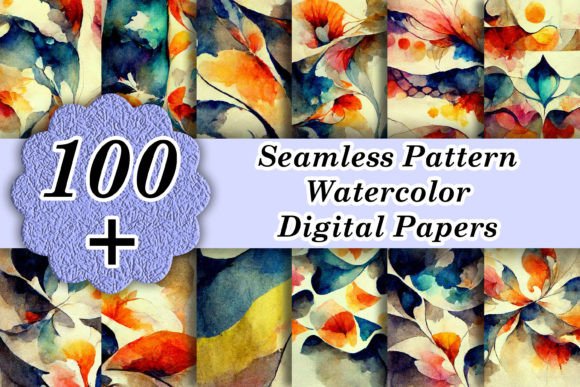 100+ Watercolor Seamless Abstract: Your Creative Toolkit