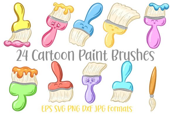 24 Paint Brush SVGs: A Complete Creative Toolkit