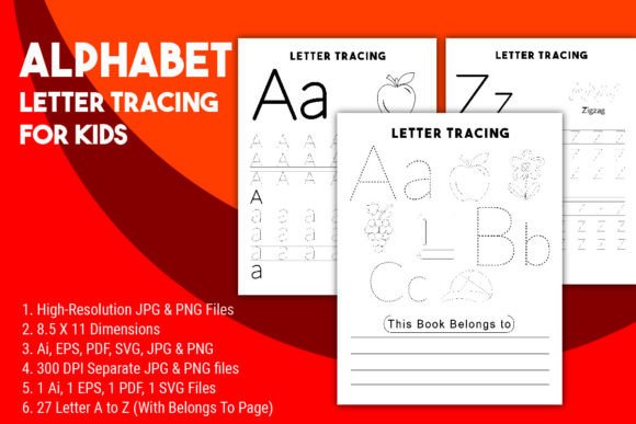 Alphabet Tracing Worksheets for Kids: A Practical Design Asset for Creators