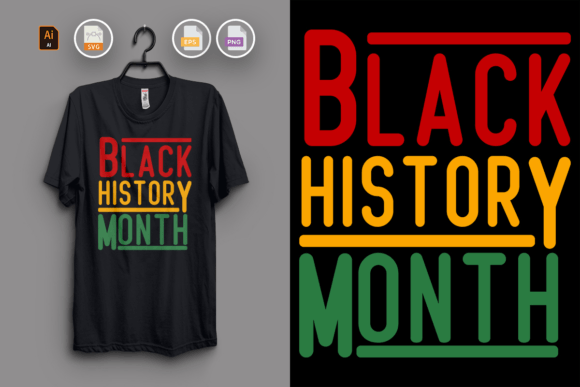 Black History Month T-shirt Design Vol12: Your Creative Catalyst