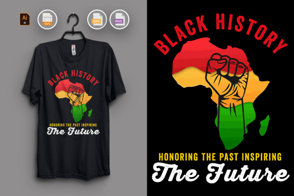 Black History Month T-shirt Design Vol20: Creative Asset Guide
