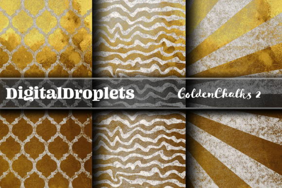 Golden Chalks Papers 2: A Free Design Asset for Every Season