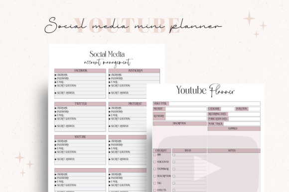 Master Your Content: A Social Media Planner for Creators