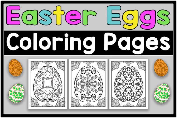 Unlock Creative Potential with the Easter Eggs Coloring Pages Bundle