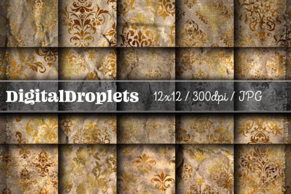 Vintage Damask Scrapbook Vol. 2: Elevate Your Creative Projects
